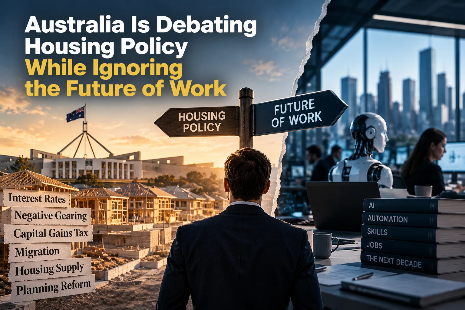Australia Is Debating Housing Policy While Ignoring the Future of Work